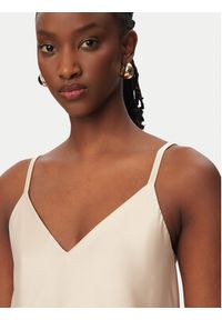 Rinascimento Top CFC0127685003 Beżowy Regular Fit. Kolor: beżowy. Materiał: syntetyk #6