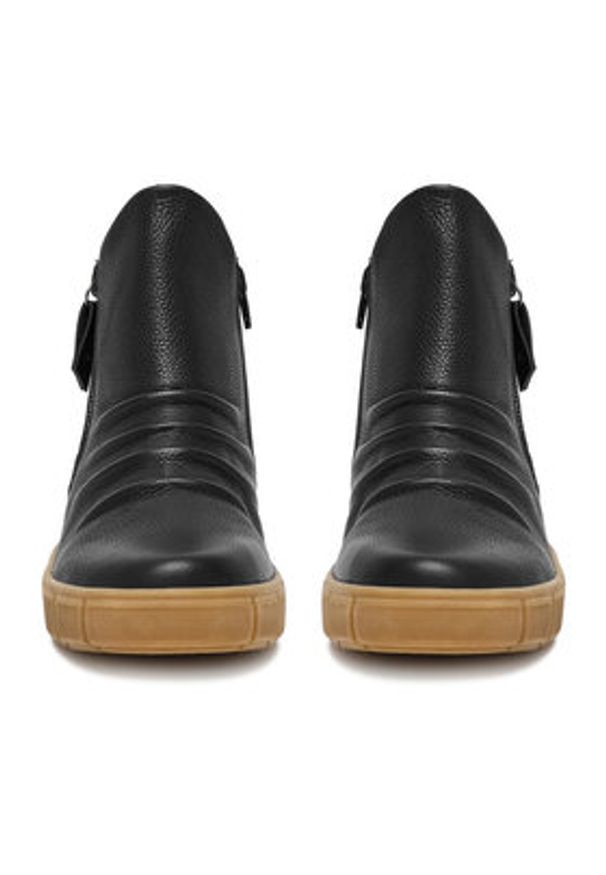 Remonte Botki D1T73-00 Czarny. Kolor: czarny. Materiał: skóra