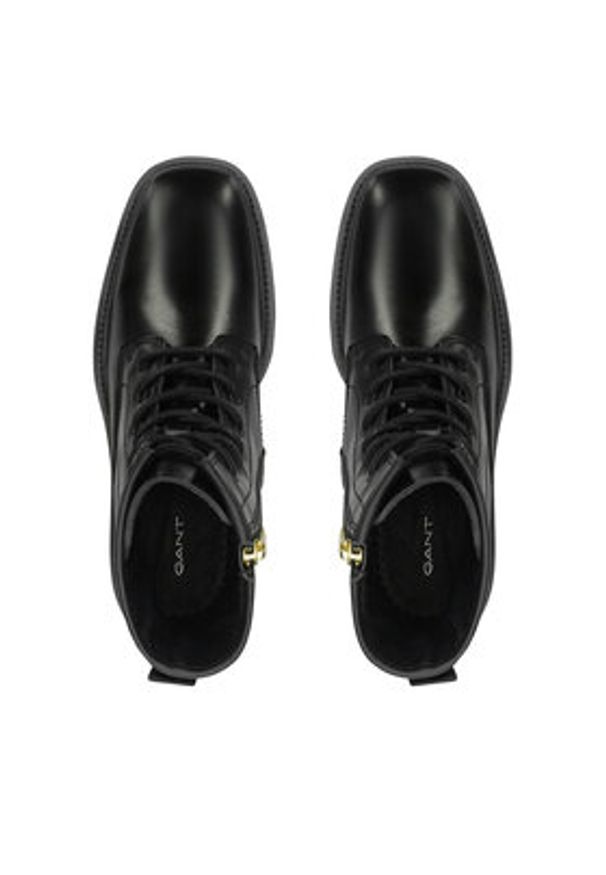GANT - Gant Trzewiki 29541769 Czarny. Kolor: czarny. Materiał: skóra