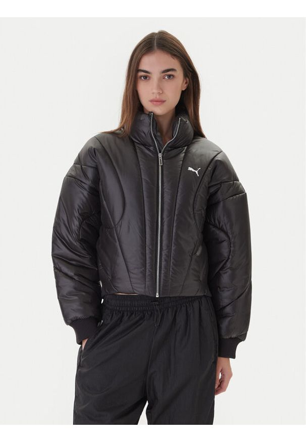 Puma Kurtka zimowa Dare To 632173 01 Czarny Regular Fit. Kolor: czarny. Materiał: syntetyk. Sezon: zima