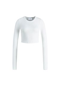 Koszulka damska JJXX feline. Kolor: biały. Sport: joga i pilates #1