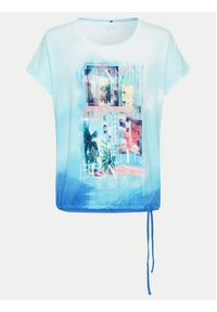 Olsen T-Shirt 11104849 Niebieski Regular Fit. Kolor: niebieski. Materiał: wiskoza #3