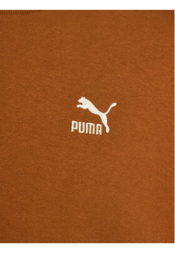 Puma Bluza Unisex Better Clasics 624244 Brązowy Relaxed Fit. Kolor: brązowy. Materiał: bawełna