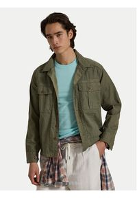 Polo Ralph Lauren T-Shirt 710671438506 Turkusowy Custom Slim Fit. Typ kołnierza: polo. Kolor: turkusowy. Materiał: bawełna #5