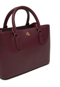 Lauren Ralph Lauren - LAUREN RALPH LAUREN Torebka 431876725027 Bordowy. Kolor: czerwony. Materiał: skórzane