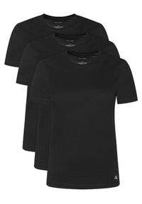 Calvin Klein Underwear Komplet t-shirtów LV00QS7485 Czarny Regular Fit. Kolor: czarny. Materiał: bawełna #1