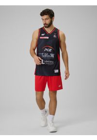 4f - 4F Koszulka meczowa replika wyjazdowa z sezonu 2025/26 męska 4F x Start Lublin - czarna XL. Kolor: czarny. Materiał: materiał. Długość: długie. Wzór: nadruk. Sport: fitness #2