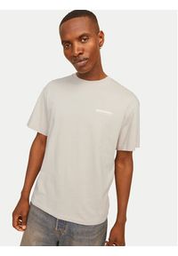 Jack & Jones T-Shirt Legacy 12256589 Beżowy Relaxed Fit. Kolor: beżowy. Materiał: bawełna #6