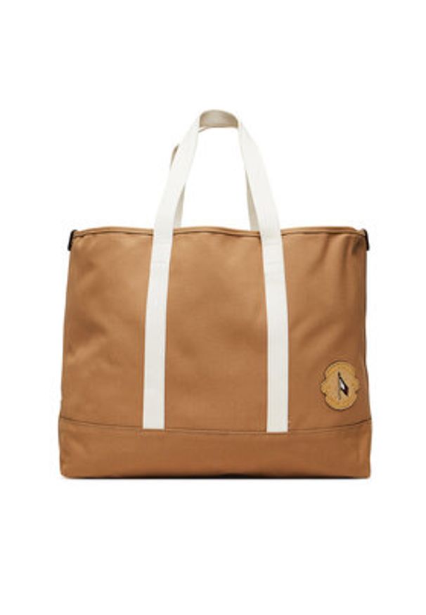 TOMMY HILFIGER - Tommy Hilfiger Torebka Th Summer Tote AM0AM13557 Brązowy. Kolor: brązowy