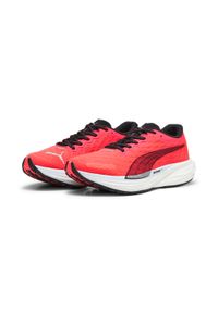 Buty Sportowe Damskie Puma Deviate Nitro 2. Kolor: wielokolorowy, czarny, czerwony, pomarańczowy. Sport: bieganie #1