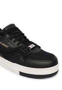 Plein Sport Sneakersy SAFS USC0845 STE003N Czarny. Kolor: czarny. Materiał: skóra #5