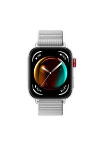 HUAWEI - Smartwatch Huawei Watch Fit 3 Szary nylonowy. Rodzaj zegarka: smartwatch. Kolor: szary. Materiał: nylon. Styl: elegancki, wakacyjny, sportowy #6