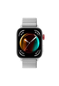 HUAWEI - Huawei Watch Fit 3 Szary nylonowy. Rodzaj zegarka: smartwatch. Kolor: szary. Materiał: nylon. Styl: elegancki, wakacyjny, sportowy #2