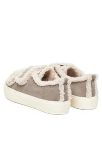 Inuikii Sneakersy Shearling Low Velcro 1001.001.0231 Szary. Kolor: szary. Materiał: zamsz, skóra