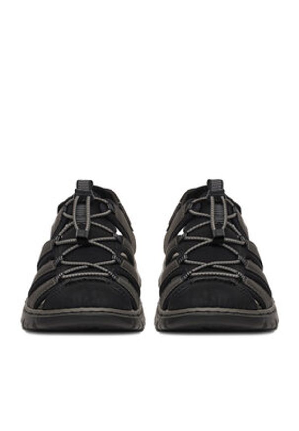 Rieker Sandały CEO-26770-00 Czarny. Kolor: czarny. Materiał: skóra