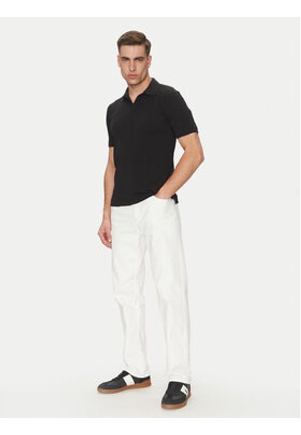 Marc O'Polo Polo 523 2091 53026 Czarny Regular Fit. Typ kołnierza: polo. Kolor: czarny. Materiał: bawełna