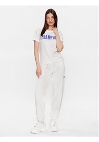Champion T-Shirt 116084 Biały Regular Fit. Kolor: biały. Materiał: bawełna #4