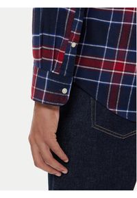 TOMMY HILFIGER - Tommy Hilfiger Koszula Hero MW0MW40473 Granatowy Regular Fit. Kolor: niebieski. Materiał: bawełna #4