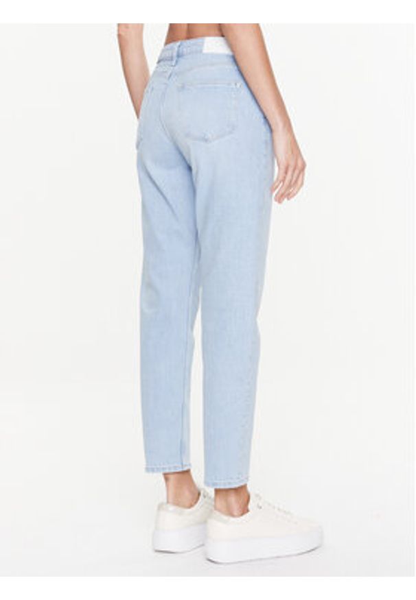 Calvin Klein Jeansy K20K205161 Niebieski Slim Fit. Kolor: niebieski