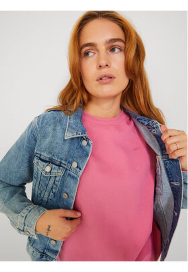 JJXX Bluza Abbie 12223962 Różowy Regular Fit. Kolor: różowy. Materiał: bawełna, syntetyk