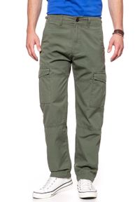 Lee - LEE SPODNIE MĘSKIE FATIGUE PANT KHAKI L73ACJ14 112120322. Kolor: brązowy. Materiał: materiał. Wzór: moro. Styl: militarny #7