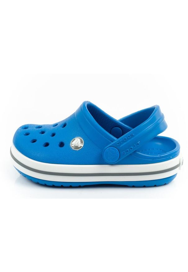 Buty klapki sandały chodaki dziecięce Crocs Crocband Clog. Kolor: biały