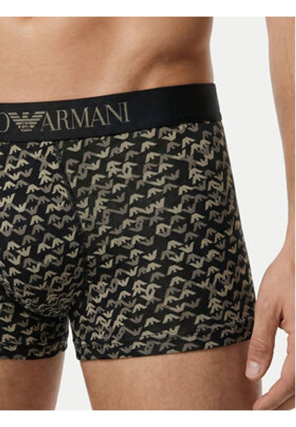 Emporio Armani Underwear Bokserki EM000232 AF19051 FC277 Czarny. Kolor: czarny. Materiał: bawełna