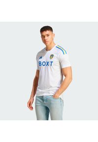 Adidas - Koszulka Leeds United FC 23/24 Home. Kolor: biały. Materiał: materiał