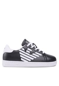 EA7 Emporio Armani Sneakersy XSX101 XOT46 A120 Czarny. Kolor: czarny. Materiał: skóra #1
