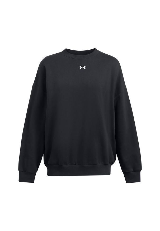 Bluza damska Under Armour Rival Fleece OS Crew. Kolor: czarny