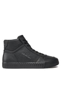 Calvin Klein Jeans Sneakersy Skater Vulc Mid Lth YM0YM00809 Czarny. Kolor: czarny