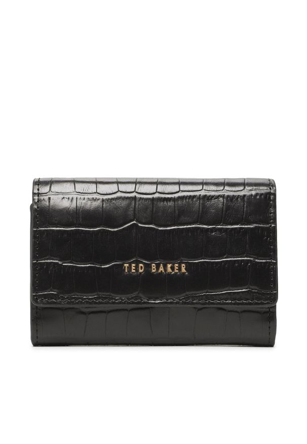 Mały Portfel Damski Ted Baker Sten 269048 Black. Kolor: czarny. Materiał: skóra