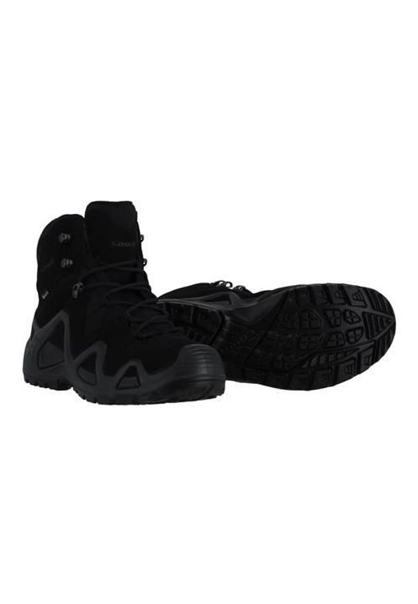Buty trekkingowe męskie Lowa Zephyr Mid Tf Gtx. Zapięcie: sznurówki. Kolor: czarny. Materiał: zamsz, materiał, syntetyk, tkanina. Szerokość cholewki: normalna