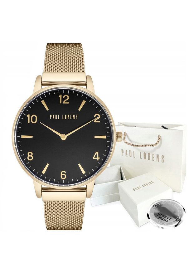 Zegarek damski Paul Lorens JASMIN-1D1 Z GRAWEREM