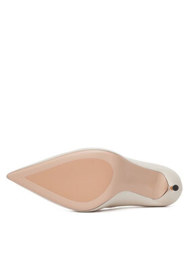 Eva Minge Szpilki THYME-LT934-35 Biały. Kolor: biały. Materiał: skóra. Obcas: na szpilce