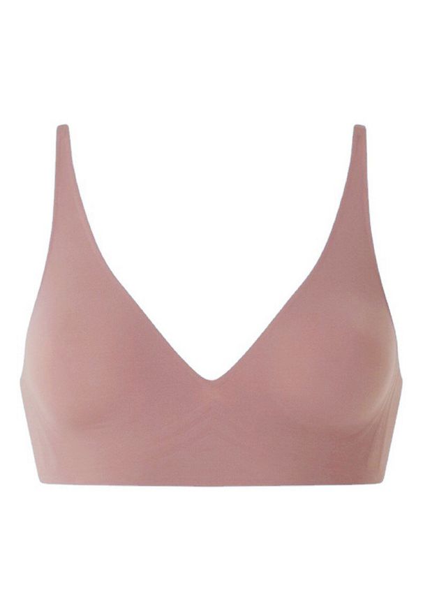 Intica - Biustonosz modulowany bez fiszbin dopasowujący się do sylwetki Sveva. Kolor: różowy. Materiał: materiał
