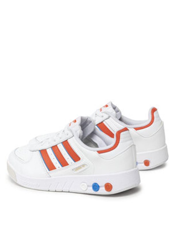 Adidas - adidas Sneakersy G.S Court GX9448 Biały. Kolor: biały. Materiał: skóra