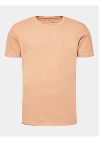 Sisley T-Shirt 3YR7S4001 Pomarańczowy Regular Fit. Kolor: pomarańczowy. Materiał: bawełna
