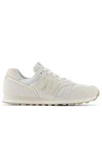 Buty New Balance WL373SJ2 - beżowe. Okazja: na co dzień. Kolor: beżowy. Materiał: guma, syntetyk, zamsz, materiał, skóra. Szerokość cholewki: normalna. Model: New Balance 373