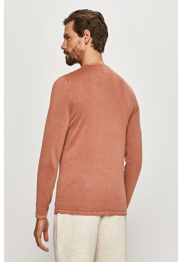 Only & Sons - Sweter. Okazja: na co dzień. Kolor: brązowy. Materiał: dzianina. Styl: casual