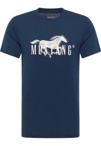 Męski T-Shirt Mustang Style Austin Dress Blues 1016492 5334 #3