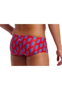 FUNKY TRUNKS - Trunki męskie Funky Trunks Hot Volt - sidewinder. Kolor: czerwony
