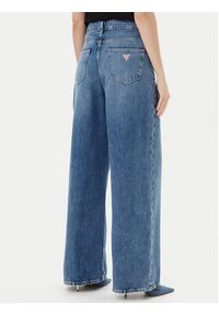 Guess Jeansy W5YA2G D5QKB Niebieski Wide Leg. Kolor: niebieski