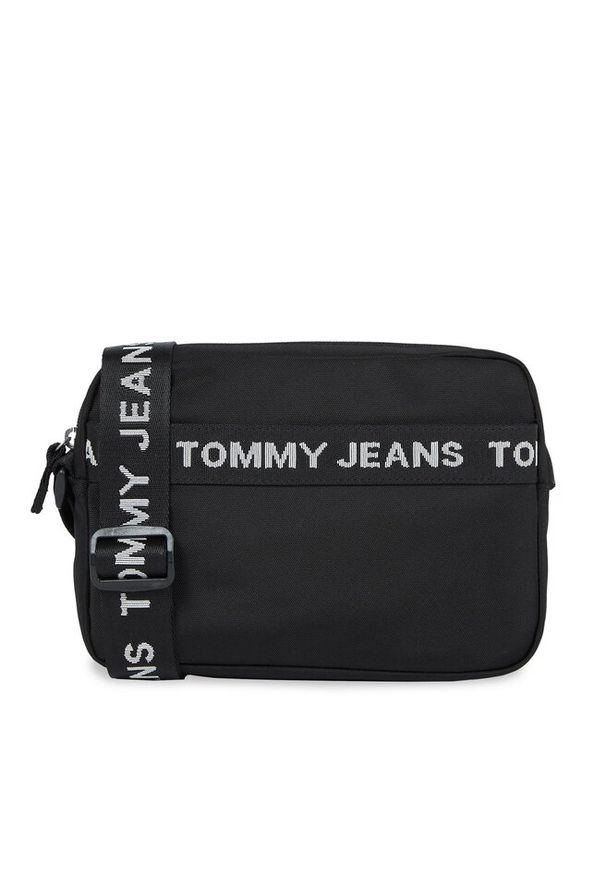 Saszetka Tommy Jeans. Kolor: czarny