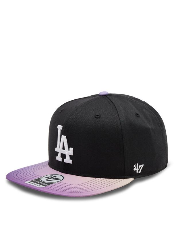 47 Brand Czapka z daszkiem Mlb Los Angeles Dodgers Paradigm Tt Snap ’47 Captain B-PDMCP12CTP-BK Czarny. Kolor: czarny. Materiał: materiał
