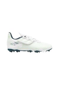 KIPSTA - Buty do piłki nożnej dla dzieci Kipsta Viralto I Easy MG/AG na rzepy. Zapięcie: rzepy. Materiał: syntetyk. Szerokość cholewki: normalna