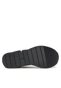 Tommy Jeans Sneakersy Tjm Runner Casual EM0EM01590 Czarny. Okazja: na co dzień. Kolor: czarny. Materiał: materiał #6
