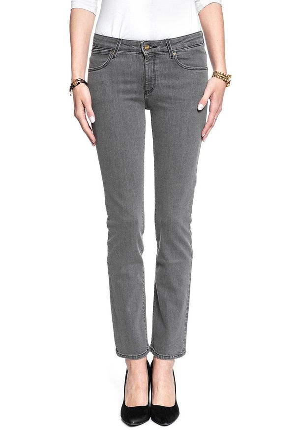 Wrangler - WRANGLER STRAIGHT CONCRETE PLAN W28TQG25P 112128518. Wzór: jednolity