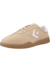 Tenisówki Converse Model Run Star Trainer Ox Kolor Jasnobrązowy. Kolor: brązowy, wielokolorowy, beżowy. Materiał: tkanina, skóra