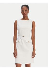Marciano Guess Sukienka koktajlowa 6RGK17 7311A Biały Regular Fit. Kolor: biały. Materiał: syntetyk, bawełna. Styl: wizytowy #1